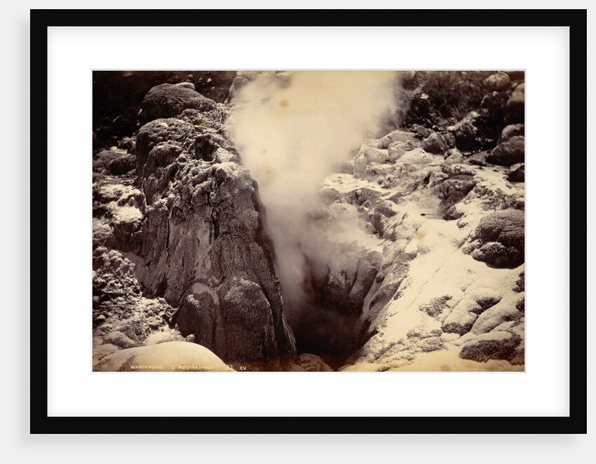 Whatapoho, Lake Rotomahana New Zealand by Anonymous